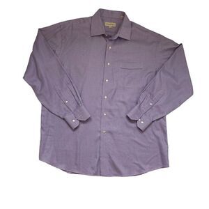 Tommy Bahama Mens Casual Dress Button Down Long Sleeve Shirt SZ 17